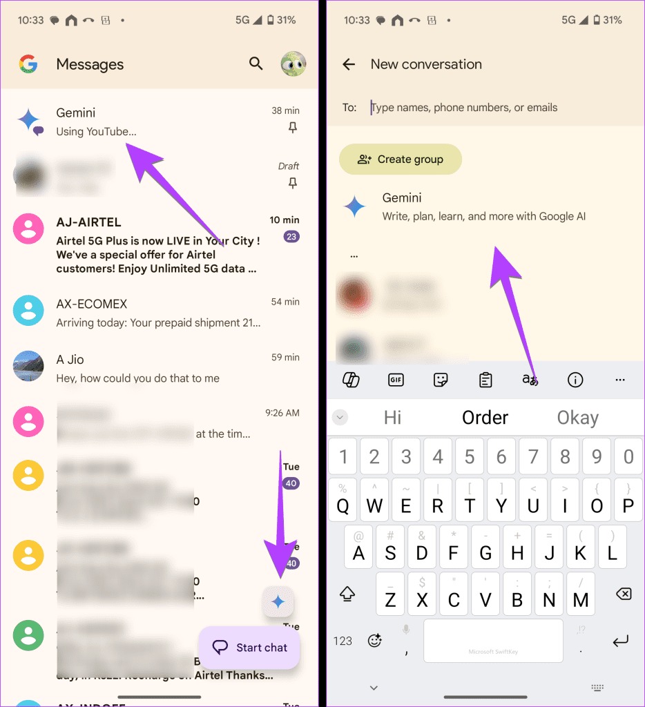 Gemini in Google Messages: How It Was Tested and Works