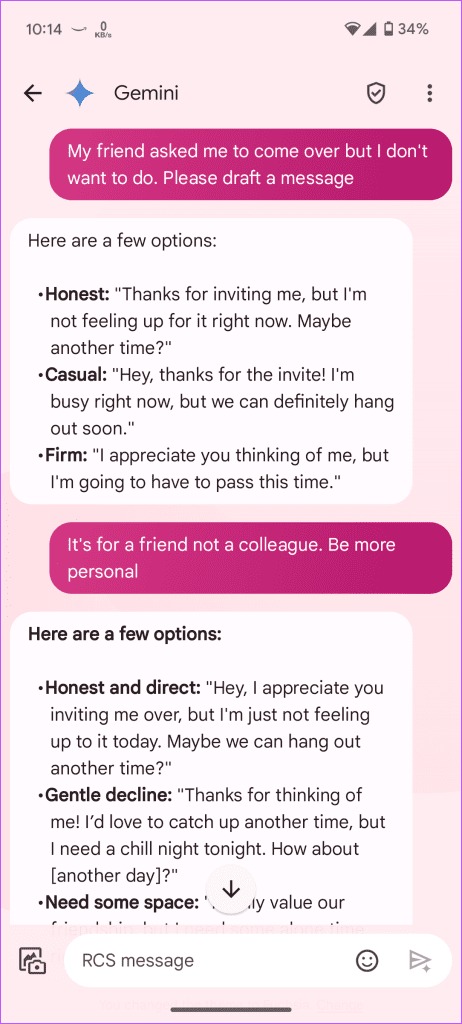 Gemini in Google Messages: How It Was Tested and Works