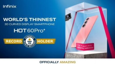 Infinix Hot 60 Pro+ bags Guinness World Record as the world's thinnest 3D curved display smartphone