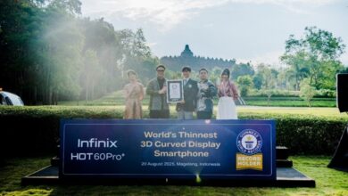 Infinix Hot 60 Pro+ sets Guinness World Record for world's thinnest 3D curved display smartphone.