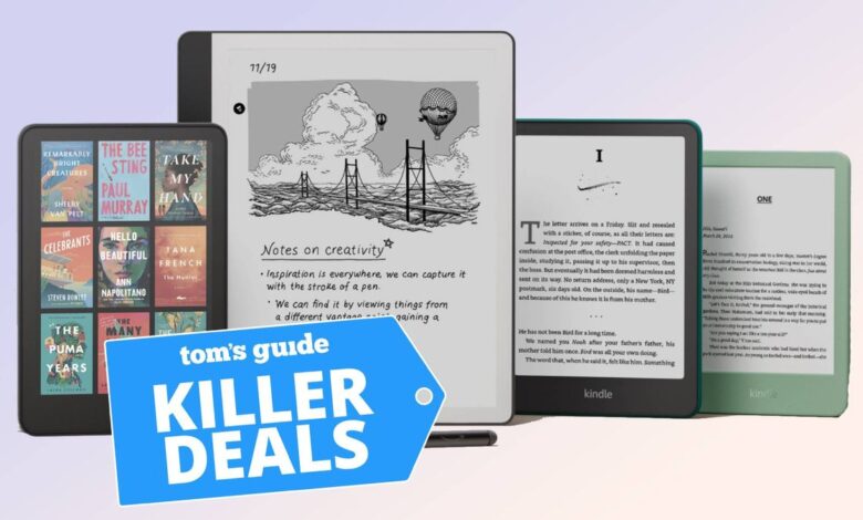 Amazon is offering Labor Day discounts of up to 25% on Kindles, including the Paperwhite, Scribe, and other models.
