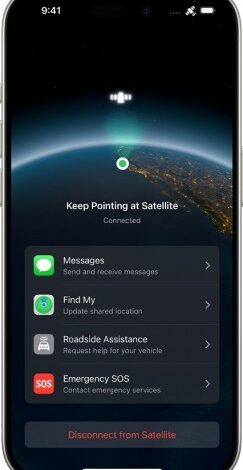 Apple extends free emergency satellite service for iPhones.