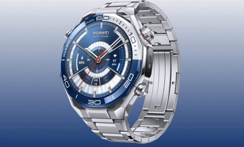 Huawei Watch Ultimate 2: 150-meter dive watch with sonar.