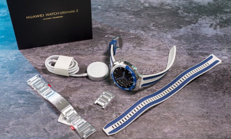 Huawei Watch Ultimate 2: Review underway.