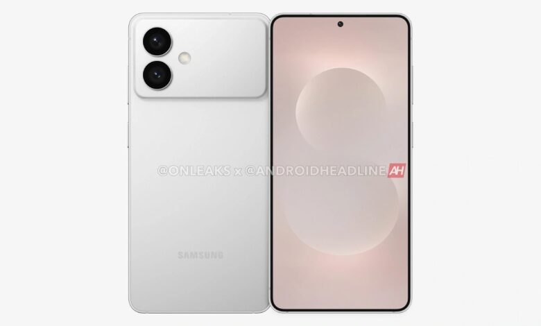 Leaked S26 renders show unusual camera bump thickness.
