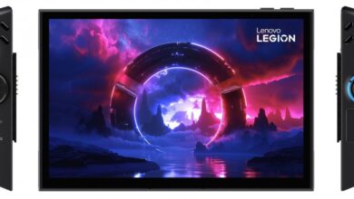 Lenovo Legion Go 2 gaming handheld: Ryzen Z2, 74Whr battery.