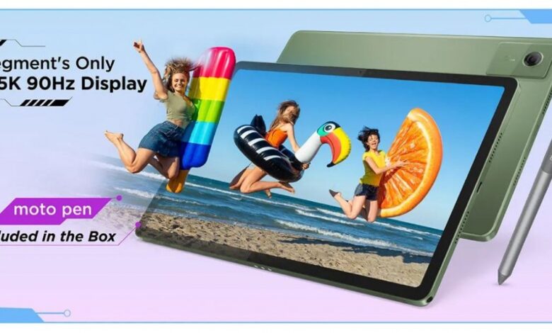 Lenovo's Moto Pad 60 Neo tablet launched with stylus.