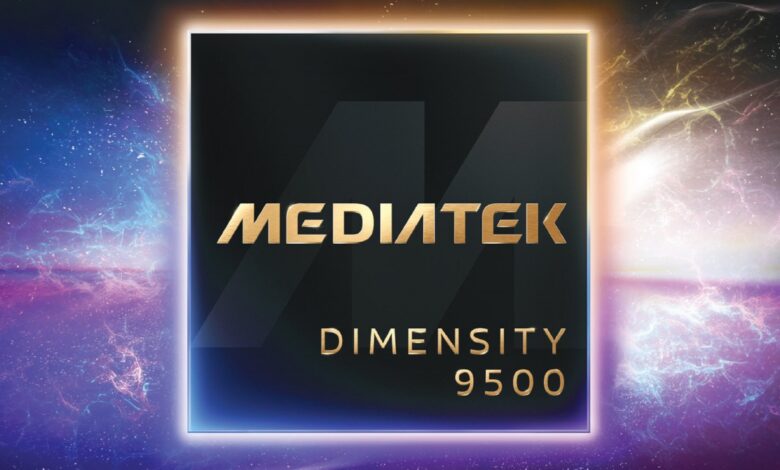 MediaTek unveils top-tier Dimensity 9500 processor.