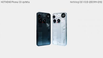 Nothing Phone (3) update boosts camera and battery.