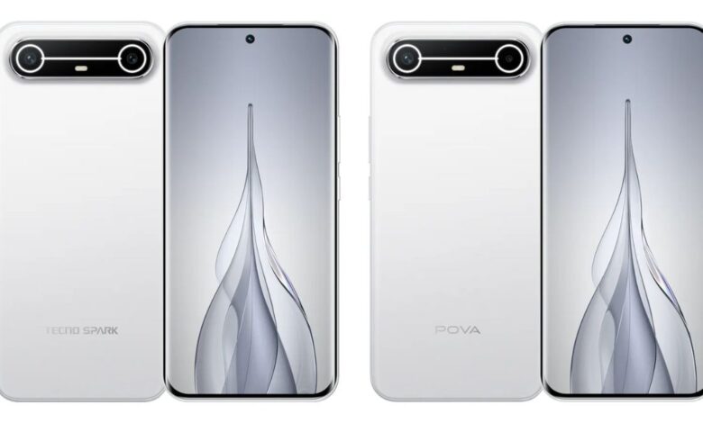 Tecno Spark and Pova Slim phones: specs revealed.