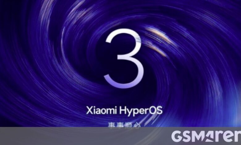 Xiaomi's HyperOS 3 update schedule revealed.