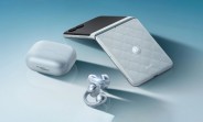 Motorola announces its blinged-up Swarovski Razr and Buds Loop in Pantone Ice Melt colorway