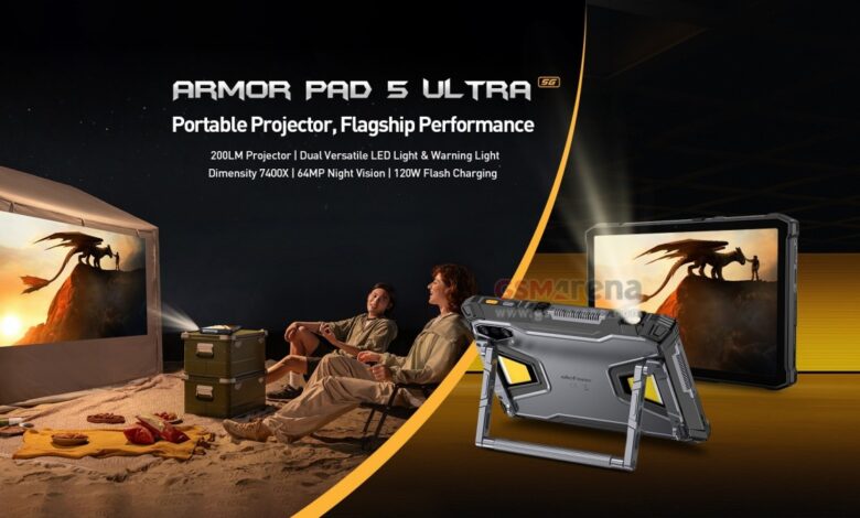 Ulefone will unveil two rugged tablets, the Armor Pad 5 Ultra (with a built-in projector) and the Armor Pad 5 Pro, at IFA.
