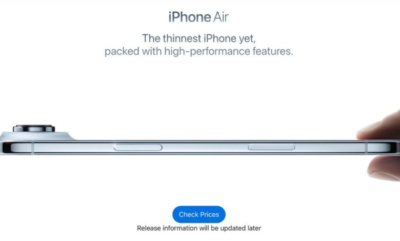 iPhone Air China launch delayed: eSIM problems.