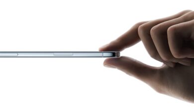 iPhone Air's slim design: compromises made.