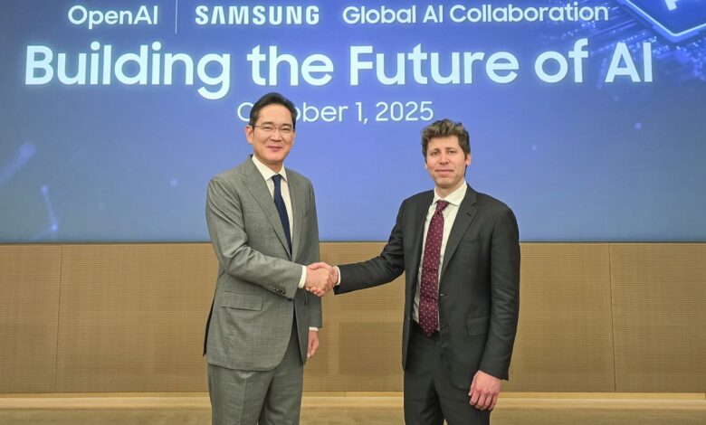 Samsung & OpenAI Unite: Powering Global AI Infrastructure Forward.