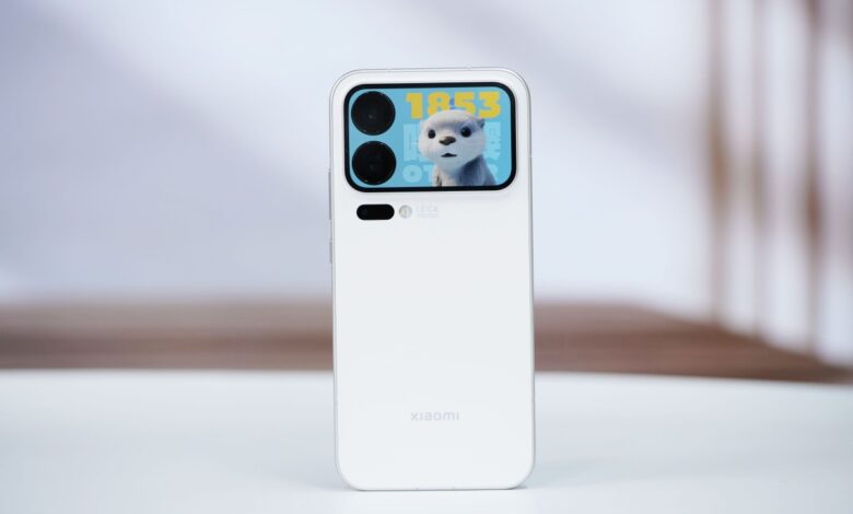 Xiaomi's Rear Screen: No Fad, Here to Stay on Pro Models.