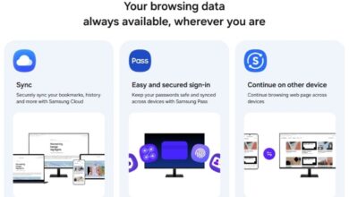Samsung Internet: Seamless web browsing now expands to your desktop.