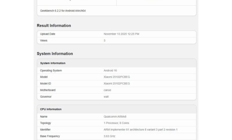Poco F8 Ultra: Benchmarks Emerge Before Imminent Launch.