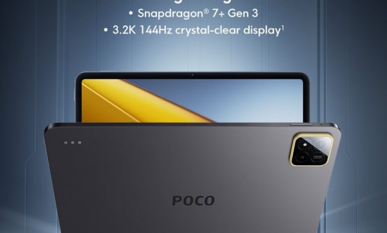Poco's New Tablets & F8 Phones: A Launch Lineup Unveiled.