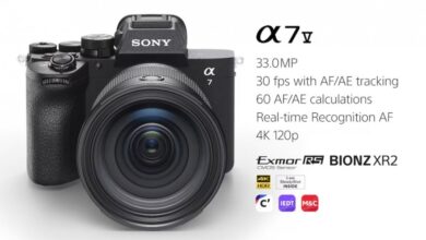 Sony a7 V: 33MP, improved AF/Video, partially-stacked sensor debut.