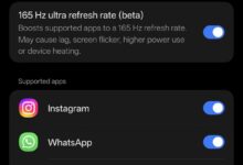 OnePlus 15: 165Hz Display Unleashed for Select Apps!