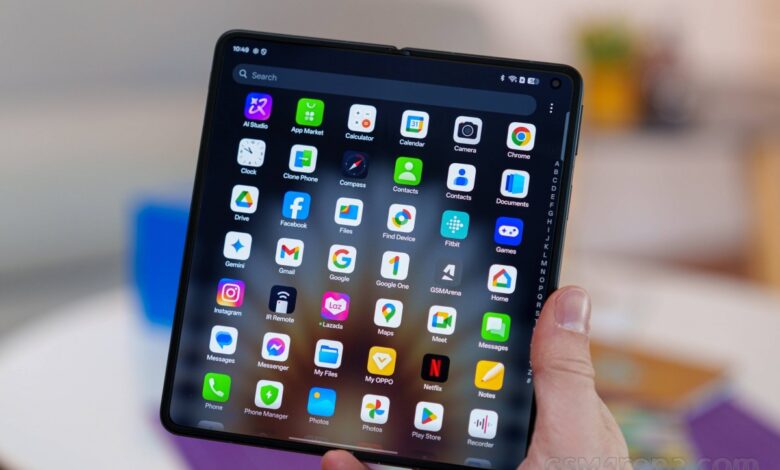 Oppo Find N7 to compete head-on with the iPhone Fold with a wider form factor Oppo Find N7 to compete head-on with the iPhone Fold with a wider form factor