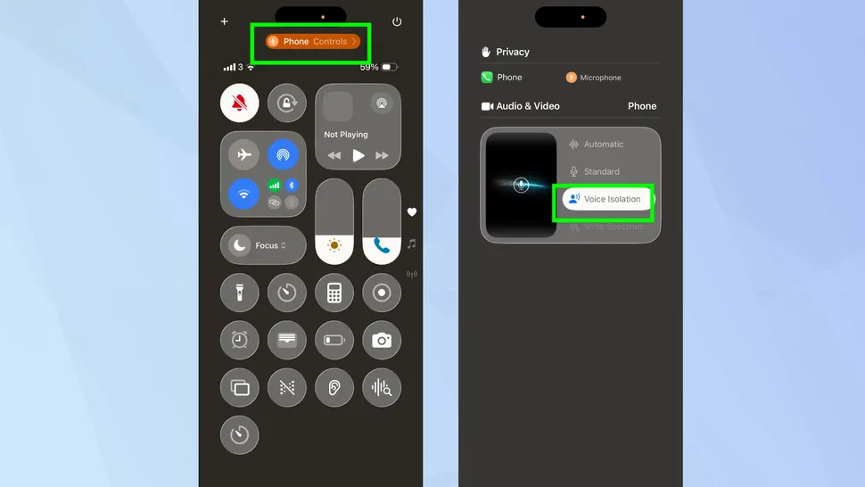 Cut out background noise during calls
