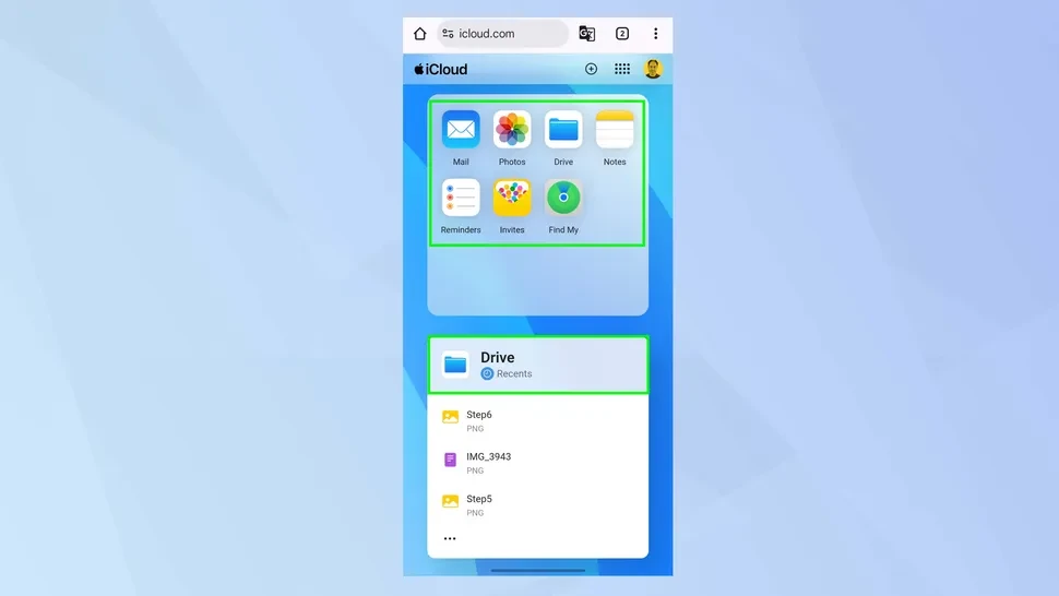 How to access iCloud services on an Android devices