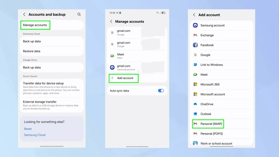 How to access iCloud services on an Android devices